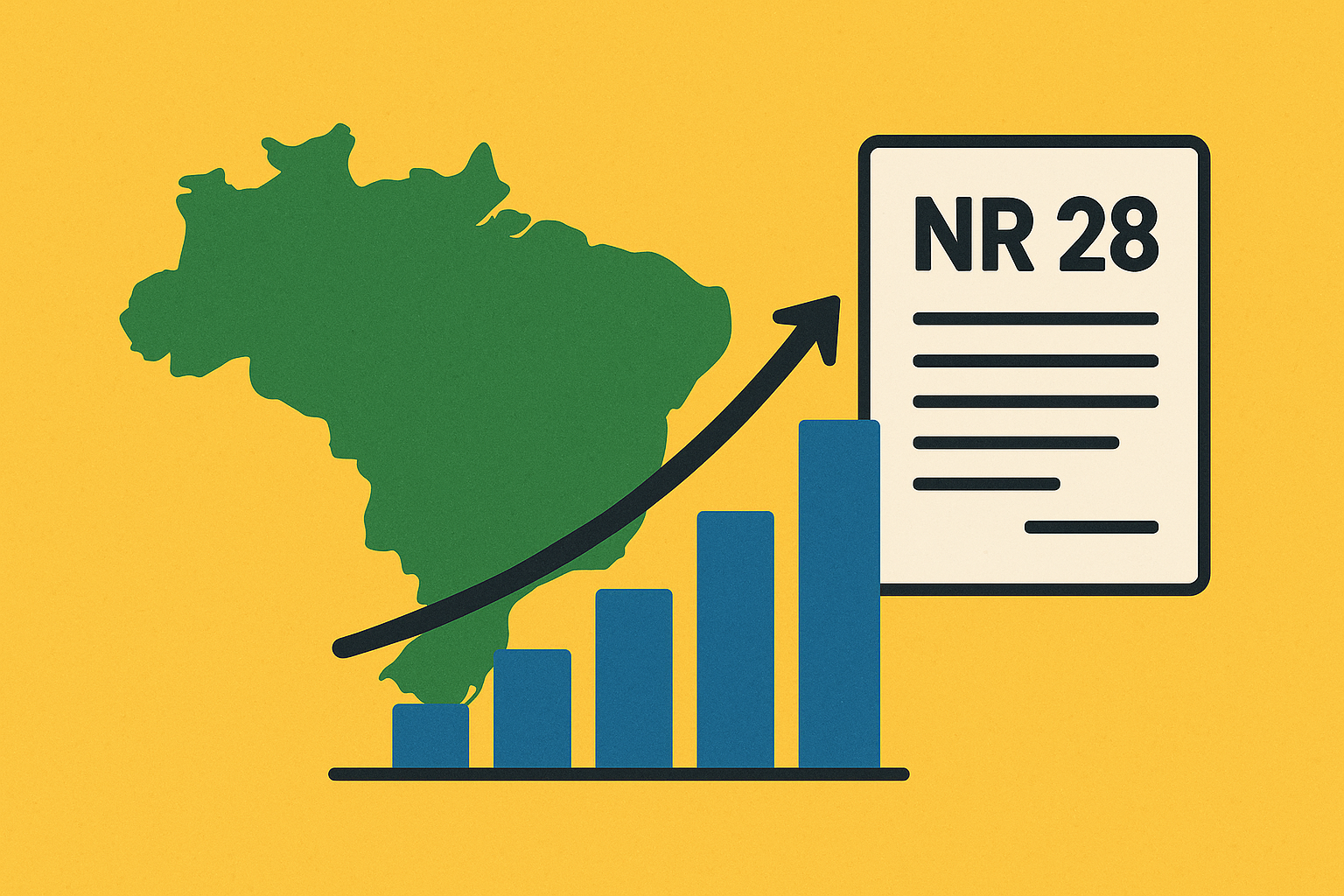 Gráfico de evolução e linha do tempo